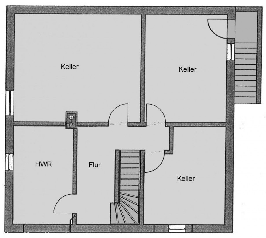 Grundriss KG Einfamilienhaus Gimbsheim