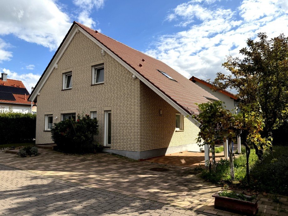 Stra�enansicht Einfamilienhaus Gimbsheim