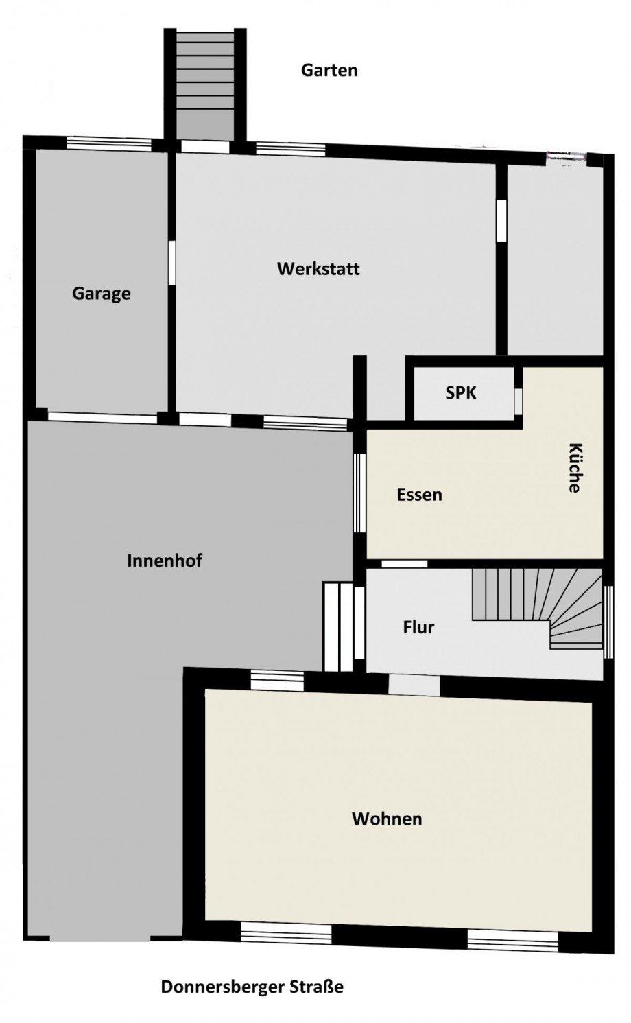 Grundriss EG Einfamilienhaus Monzernheim