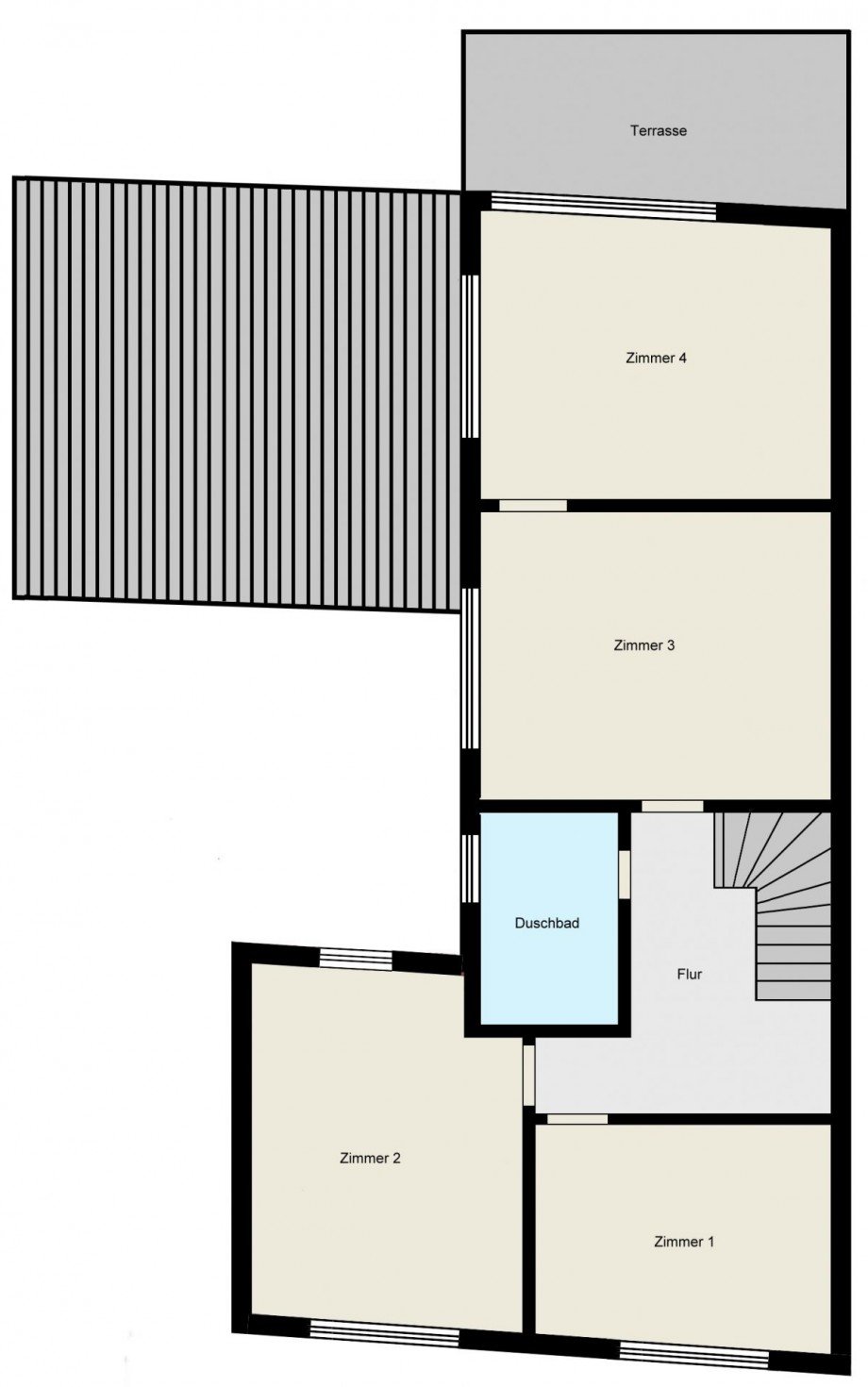 Grundriss OG Einfamilienhaus Monzernheim