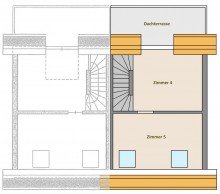 Grundriss DG1 Moderne Doppelhaush�lfte in TOP-Lage!